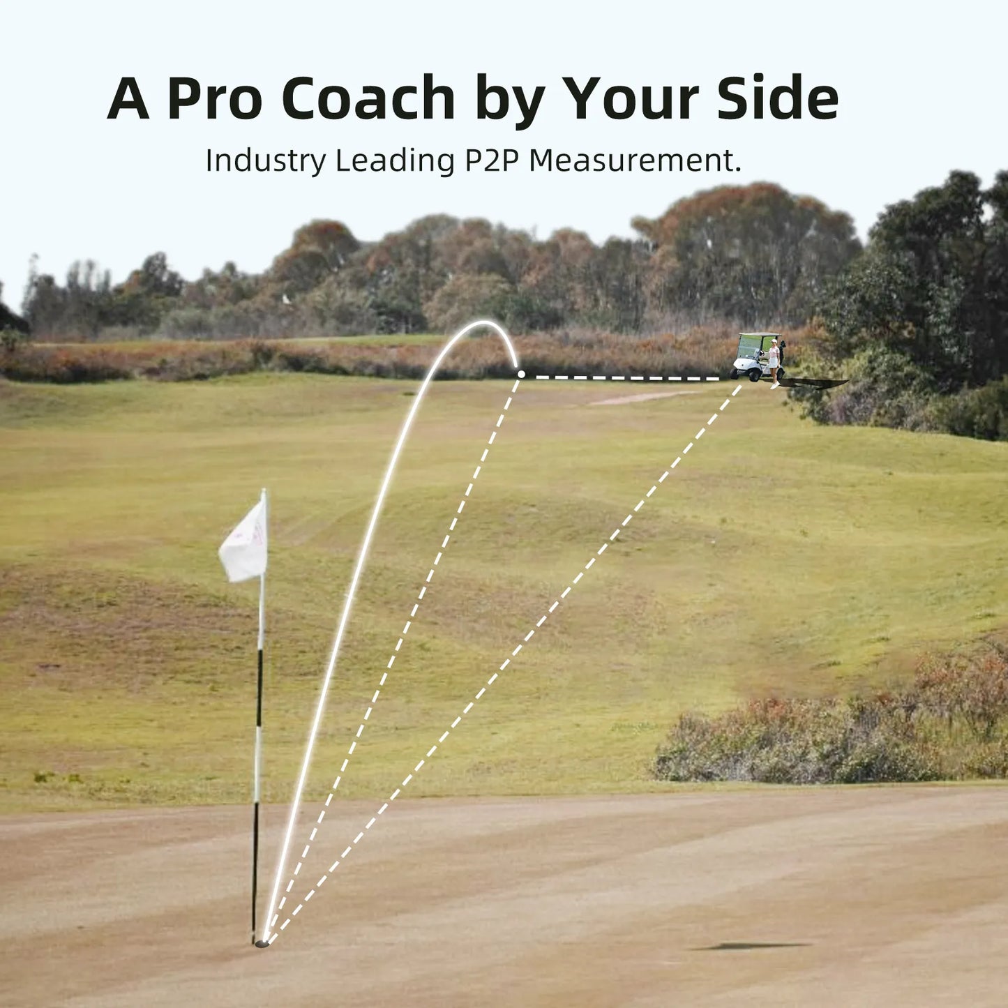 MILESEEY PFS2 Pro Golf Rangefinder
