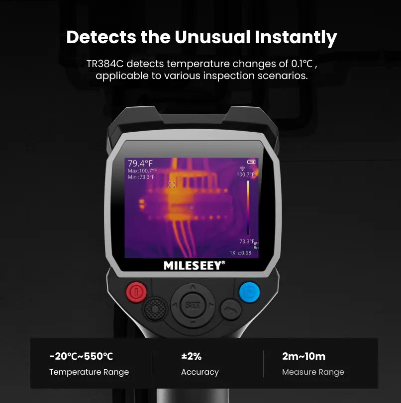 TR384C Thermal Imaging Camera with Laser Measure & GPS