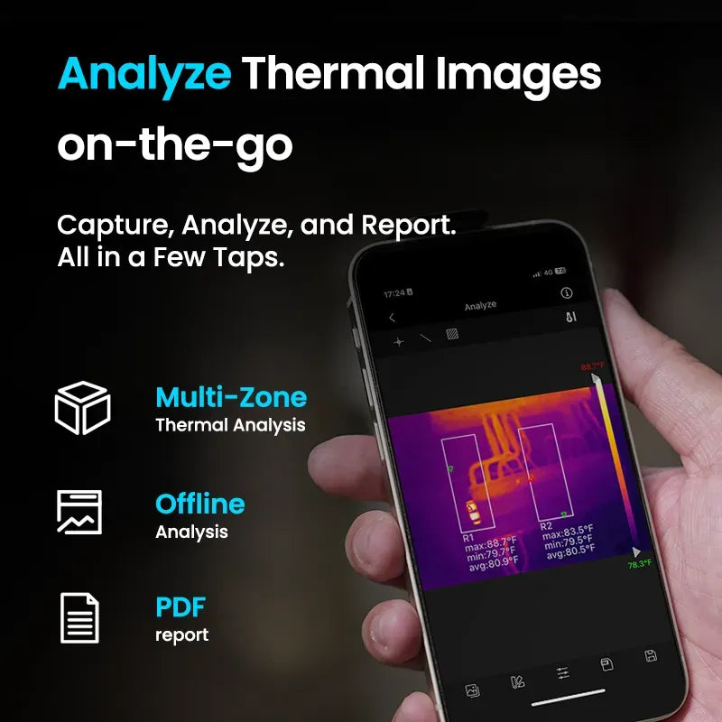 TP2 Plus Thermal Camera for iPhone & Android