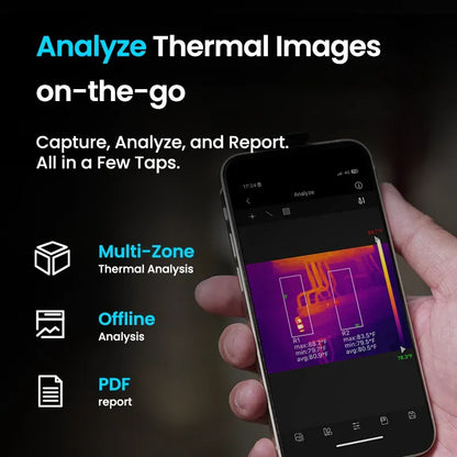 TP2 Plus Thermal Camera for iPhone & Android