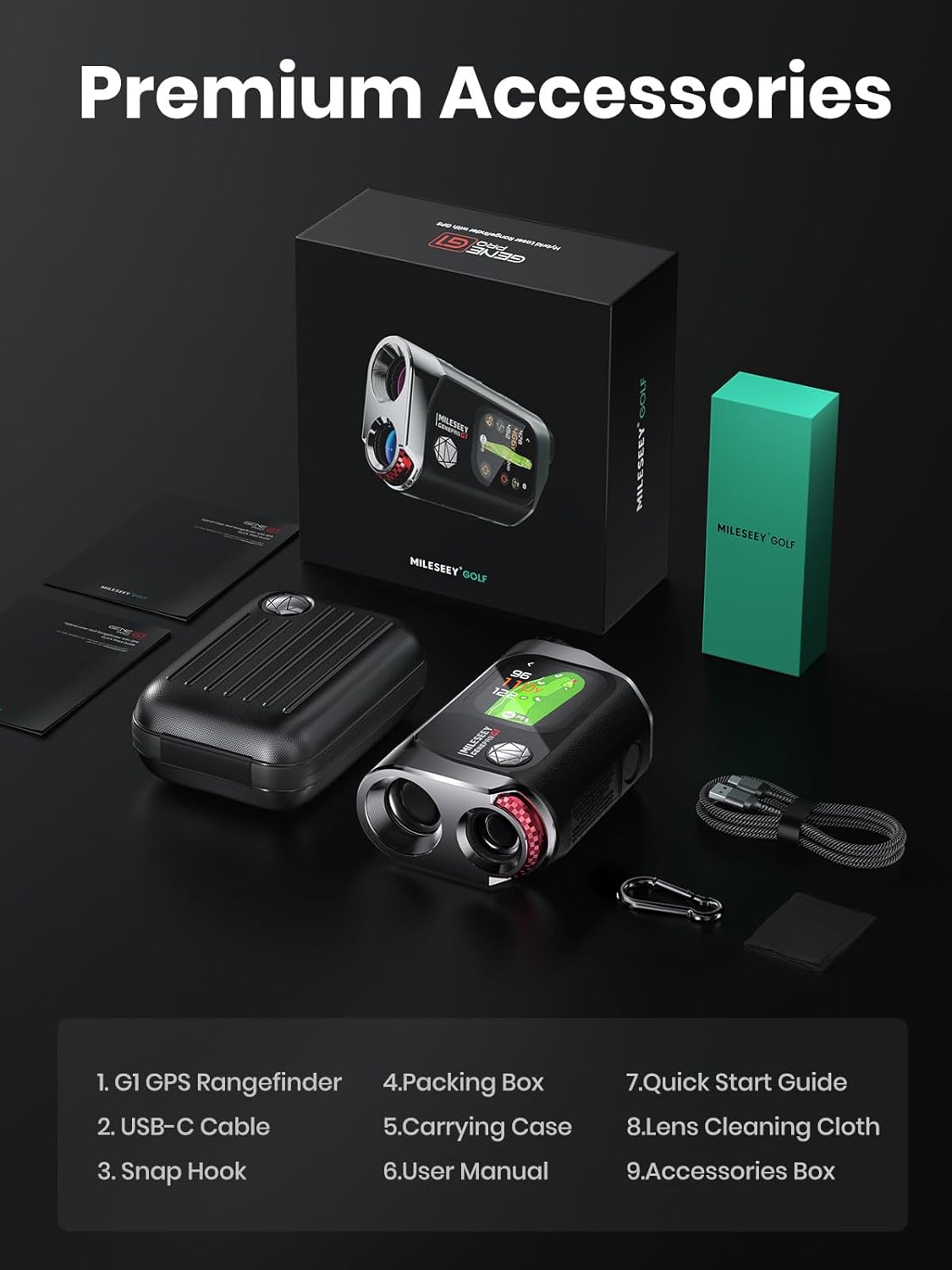 GenePro G1 GPS Rangefinder | Touchscreen & SmartSlope Tech – BB