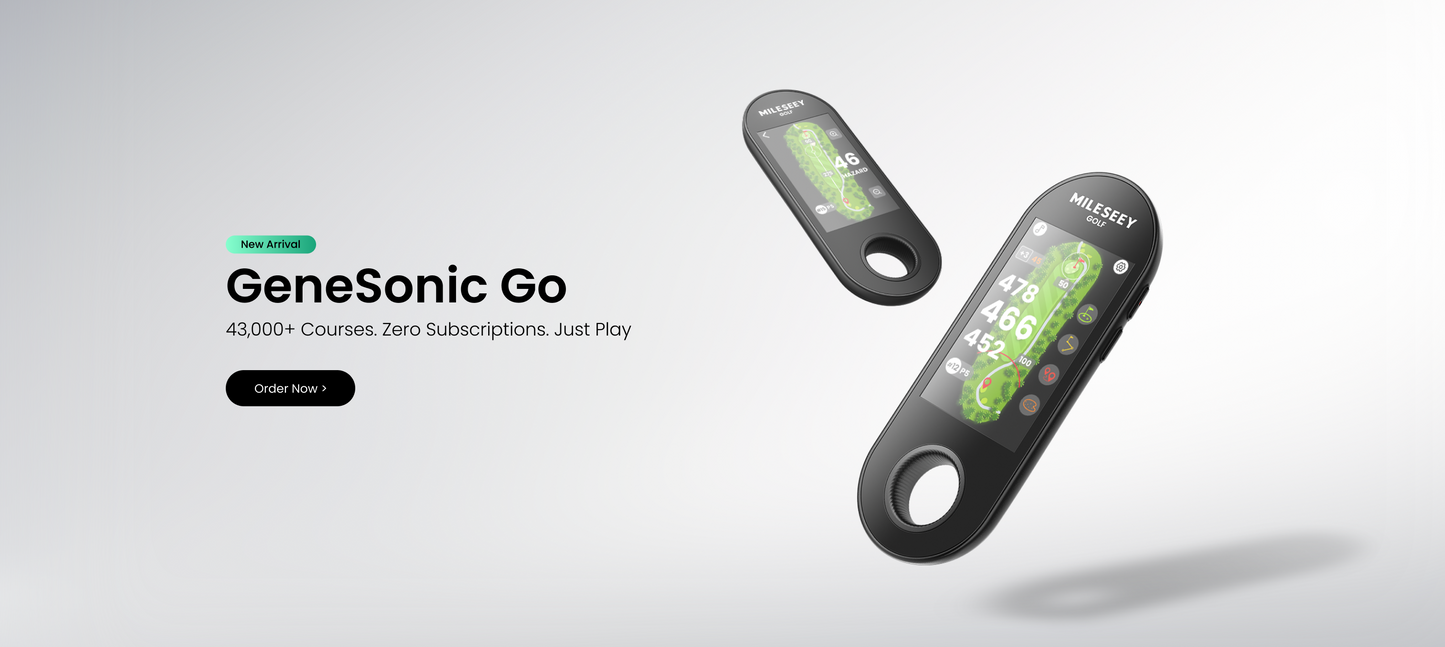 MILESEEY GeneSonic Go Golf GPS Handheld