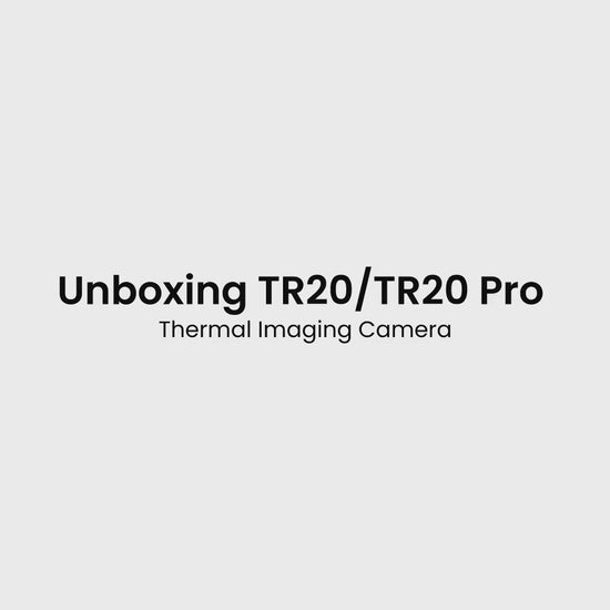 TR20 Pro Dual Camera Thermal Imaging Camera with Video Recording
