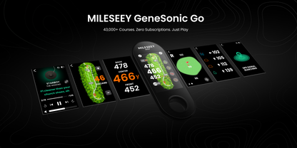 MILESEEY GeneSonic Go Golf GPS Handheld